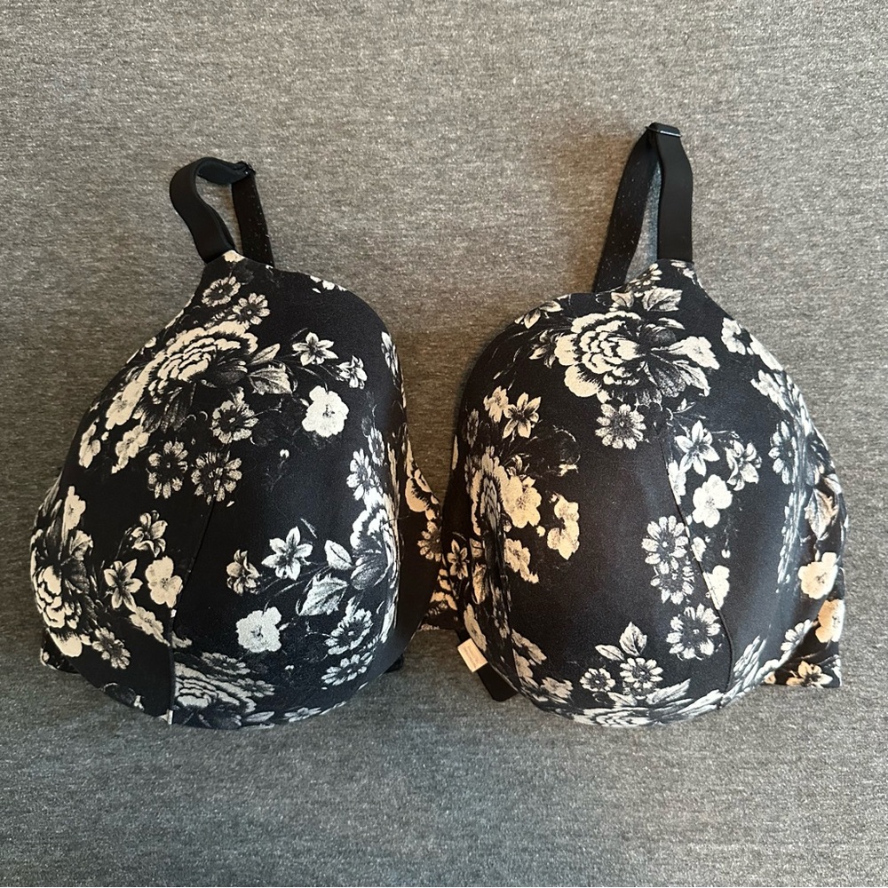 Floral Full Coverage Invisible BackSmoother Bra